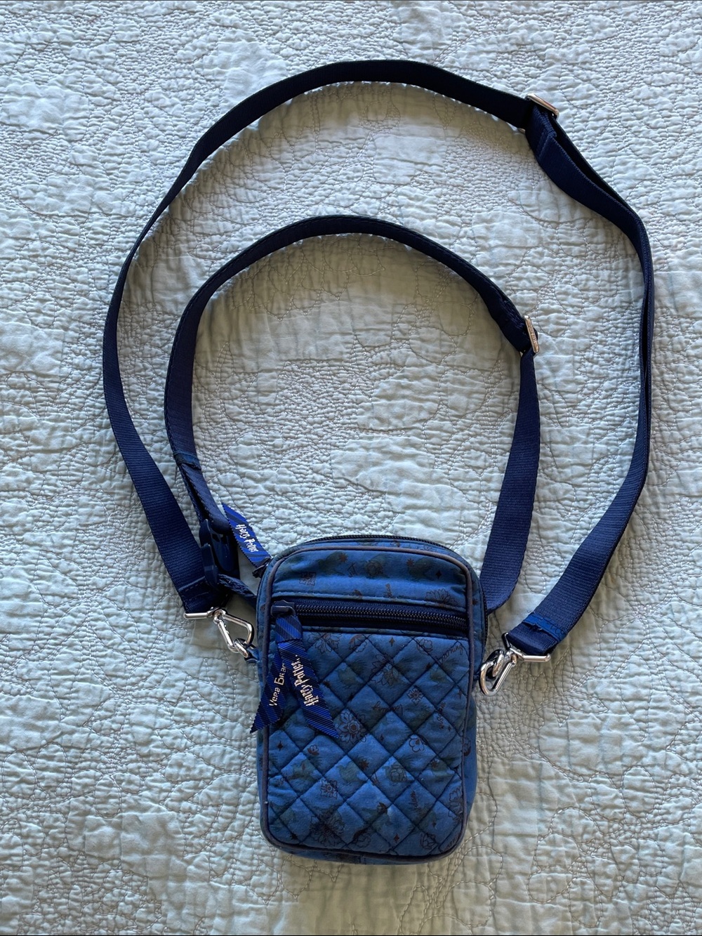 Vera Bradley - Harry Potter Ravenclaw Quilted Navy Crossbody/Fanny Pack bag